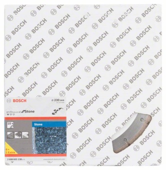 Алмазный отрезной круг Standard for Stone 230 x 22,23 x 2,3 x 10 mm 2608603238